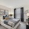 Spacious Bedroom with large windows